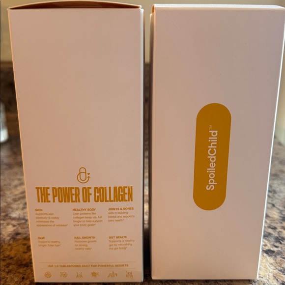 Spoiled E27 Extra Strength Liquid Collagen Pineapple - White & Yellow - Picture 2 of 3